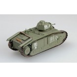 MINIATURA TANQUE DE GUERRA FRANCÊS FLAMMPANZERWERFER CHAR B1 1944 - 1/72 EASY MODEL 36157